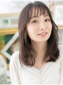 黒髪バレイヤージュくせ毛風エアストレートh3上尾20代30代40代