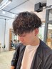 【初回・平日限定／吉丸指名】メンズカット波巻きorツイストスパイラルパーマ