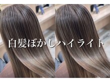 アッシュ 行徳店(Ash)の雰囲気（白髪カバーのバリエーションも多数お悩みにあったデザイン提案♪）