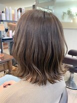 フレイムス 北戸田駅西口店(Frames)&nbsp;くびれ外ハネボブ×グレージュ