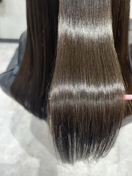 ヘアーアンドメイク クラウドナイン(CLOUD NINe)の写真/縮毛矯正+髪質改善トリートメントでクセや広がりを改善し、憧れのストレートヘアを手に入れましょう♪