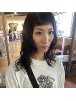 アングゥギャラリー(ungu GALLERY)&nbsp;ショートバング＋パーマ