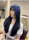 ルーツカラー ブルーブラック