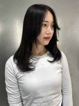 バレット 表参道(VALETTE) 2way layer cut×艶髪カラー