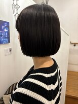 アライフ 暗めブラウンbob