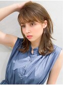 【NEW OPEN】小顔前髪あり後れ毛サイドバングメルティカラー