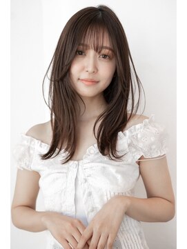 イルハバナ 渋谷(ill HAVANA) イメチェン レイヤーカット フルバング 小顔 大人かわいい