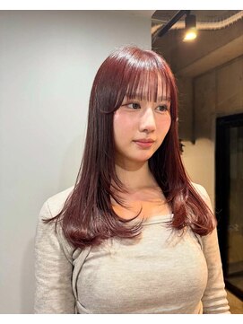 ログ(Log) ブリーチなしピンクカラー