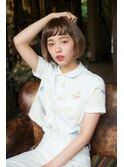 【anis musee 苫小牧】アッシュブラウン マニッシュショート☆