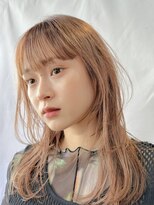 サンクマーケット 渋谷(cinq MARKET)&nbsp;渋谷ミルクティーベージュハイトーンカラーヘーゼルベージュ30代