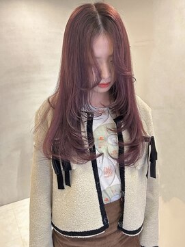 ペレ アネックス 大阪梅田茶屋町店(PELE ANNEX) くびれヘア/アプリコットオレンジ/夏のヘアアレンジ/梅田