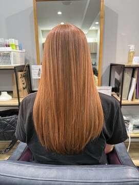 ヘアーデザイン ビバース(hair design vivarth) 個性派オレンジ☆[志木・新座]