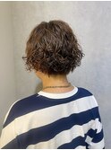 ショートウェーブパーマ