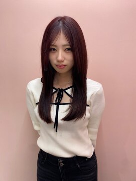 ルーム シンサイバシ(room shinsaibashi) 【KANAKO】大人女性に大人気カラー★ボルドーカラー