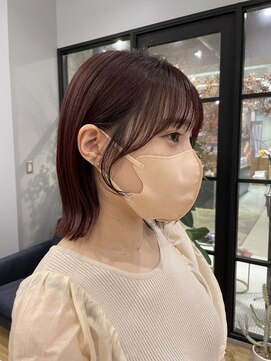 ミラ(MIRA) 顔まわりカット／顔まわりレイヤー／前髪