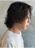 MEN’S HAIR/サーフカール/刈り上げ無しセンターパート/群馬高崎