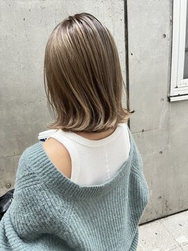 フリックヘアサロン 梅田茶屋町2号店(FLICK HAIR SALON) イルミナカラー/ベージュ/髪質改善