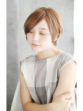 《30代～大人透明感》白髪ぼかしハイライト＋艶カラー