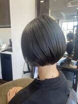 美容室 夢先案内&nbsp;艶々ショートボブ