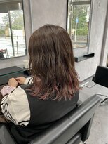 ジュネス 相模大野(JEUNESSE)&nbsp;髪質改善カラー/インナーカラー/大人可愛い/ピンク/