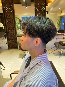 ヘアリゾート粋 ティガ 池袋店(tiga) メンズ/フェザーパーマ/マッシュショート