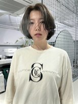 ブラウン(BROUN) やわらかく透けるオリーブベージュ