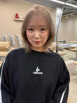 メゾンクペウ 梅田(Maison cope’u)&nbsp;縮毛矯正履歴ミルクティー