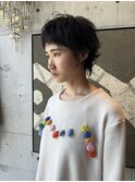 個性的なアンニュイショート