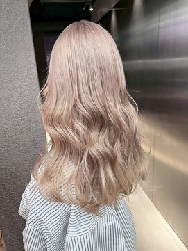 ペレ 原宿(PELE) ダークパープルナチュラルショート夏のヘアアレンジ原宿