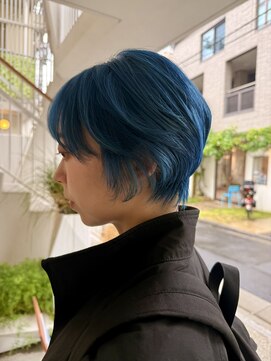 ロッソサンテ(rosso sante) ハンサムショート×ブルーグレイ