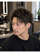 MEN's Baguz MEN'Sカット/ MEN'Sパーマ/ MEN'Sカラー メンズ黒髪ツイストスパイラルマッシュ
