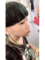 リュエル(ruelle)&nbsp;ぼくの夏休み！グリーンヘアーに挑戦！