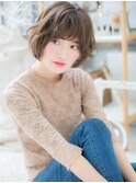 *mod's上尾*くせ毛風♪小顔フェミニンボブa