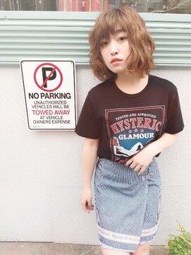 アッドバイケンジ(Add.. by KENJE) 柔らかウェーブボブ