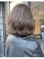 ヘアーアンドスパ アルバス(HAIR&SPA ALBAS)&nbsp;『ALBAS』大人綺麗×ロブ×グレージュ×外ハネ×レイヤーボブ