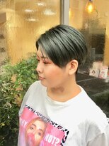 サムブリッジ(SOMEBRIDGE)&nbsp;☆秋の ホワイトミントグレージュヘアカラー★(SOMEBRIDGE 亀有)