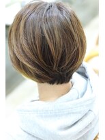 ヌードカラー(NUDE COLOR)&nbsp;【NUDE　COLOR】大人可愛い丸いマニッシュショート