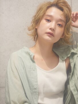 ヘアサロン ドットプラス 町田店(dot. plus) ハイトーン×外はね