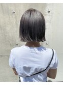 切りっぱなし ボブ 外ハネ ワンレン