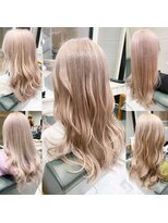 デイズ(days)&nbsp;透け感ベージュカラー☆デザインカラー　ハイトーンカラー原宿