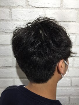 アッシュ 稲田堤店(Ash) メンズスパイラルミックスパーマ