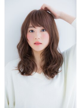 ラフ フロム ガーデン(Laf from GARDEN) 【寺尾拓巳】大人かわいいエギョモリグレーベージュくびれパーマ