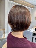 やわらかストレートボブ