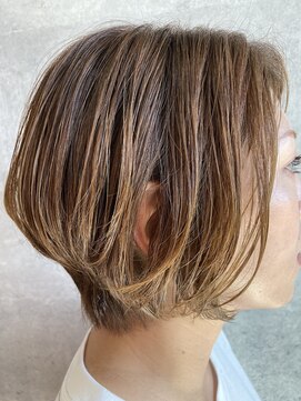 フレンチ(french) 前下がりショートボブ