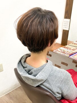 美容室 カノン(Kanon) くせ毛を活かしたショートスタイル