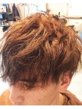 オレンチメンズヘアー(ORENCHI MEN'S HAIR) スパイラルパーマちょっと強めスポーティーアルティメット　O12