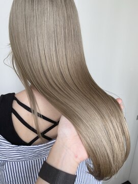 ロットアニバース(lott annibirth) 【髪質改善】ホワイトミルクティー/艶髪/透明感/トリートメント