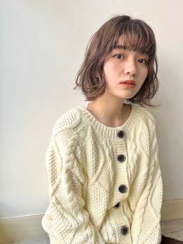 【乾かすだけでキマる】高いカット技術で、あなたの髪質や毛流れを活かしたヘアスタイルを。