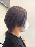 ショートレイヤーウルフ×ピンクアッシュ