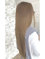 アース 明石店(EARTH)&nbsp;透明感抜群♪ダブルカラーブリーチミルクティーベージュ